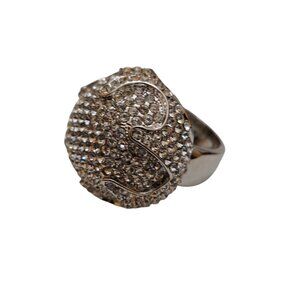 Huge Blingy Cocktail Ring Size 8 (A9059)